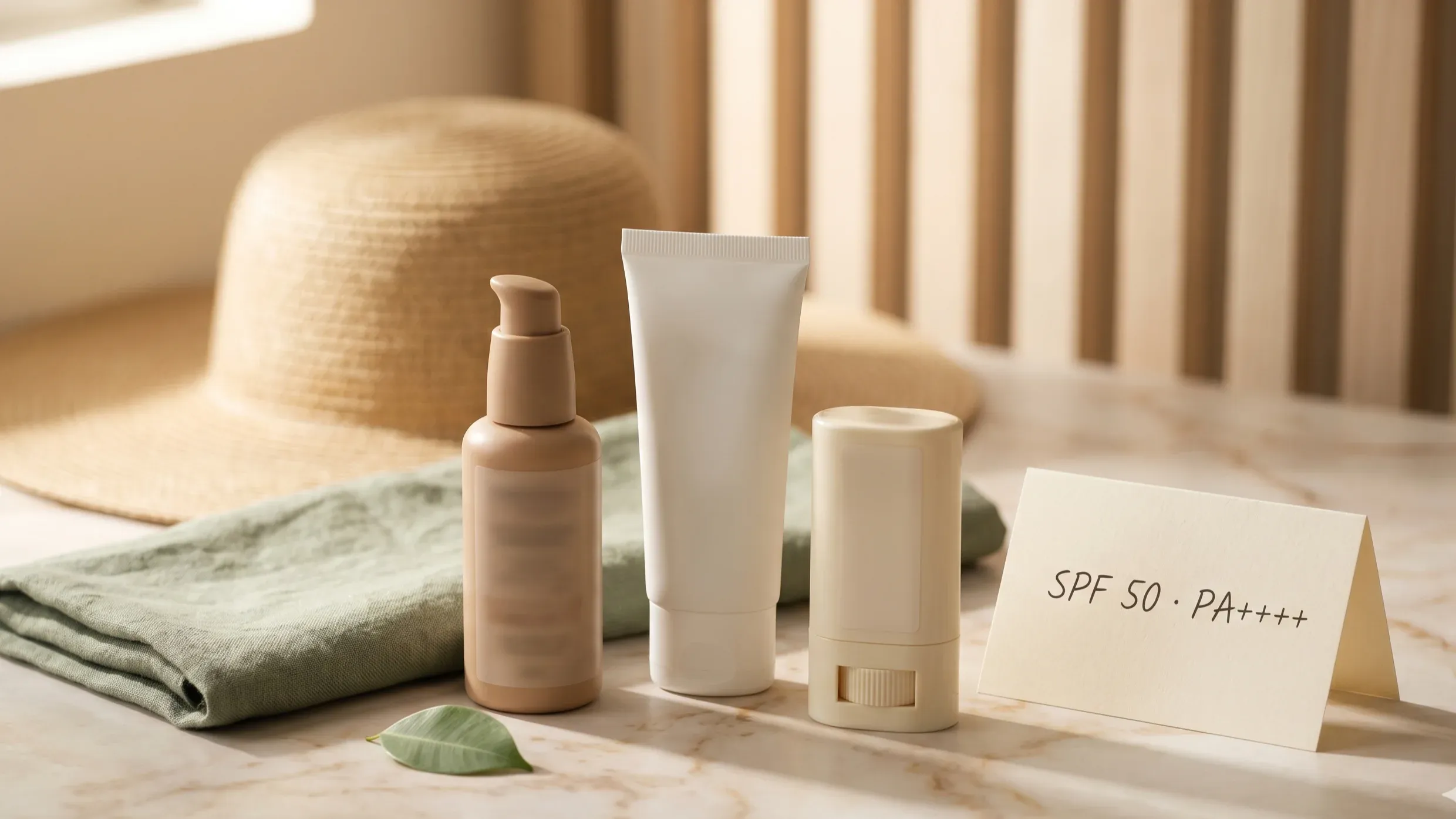 Illustration accompanying Sunscreen for Indian skin: labels, application and pigmentation