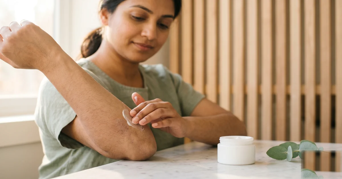 Atopic dermatitis (eczema) on Indian skin — barrier care and flare treatment at SkinWise Clinic, Bengaluru.